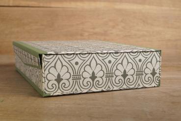 Florenz Goldpapier Zauberhafte Box Papeterie Schreibweise
